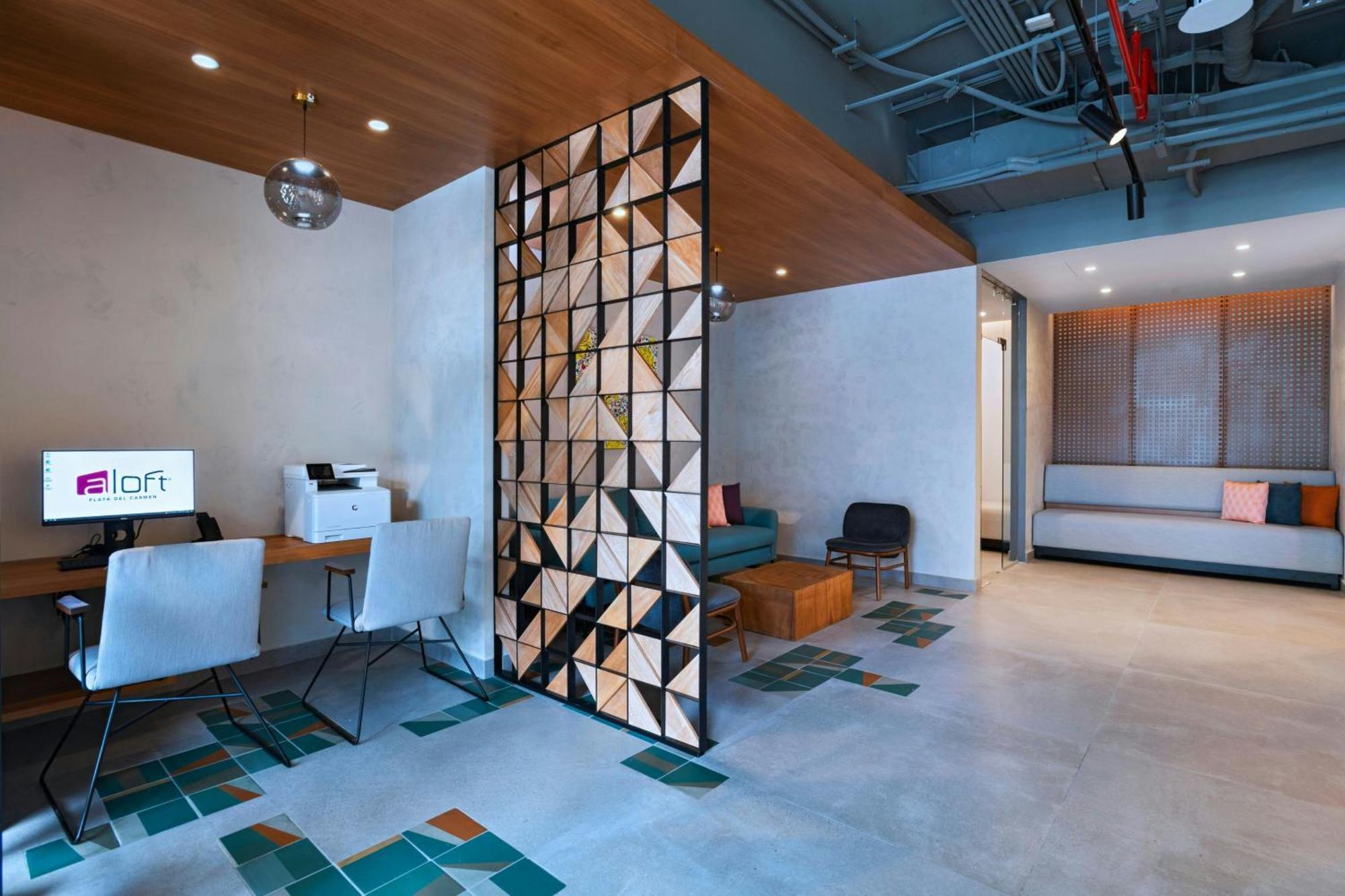 מלון Aloft פלאייה דל כרמן מראה חיצוני תמונה Interior of the hotel
