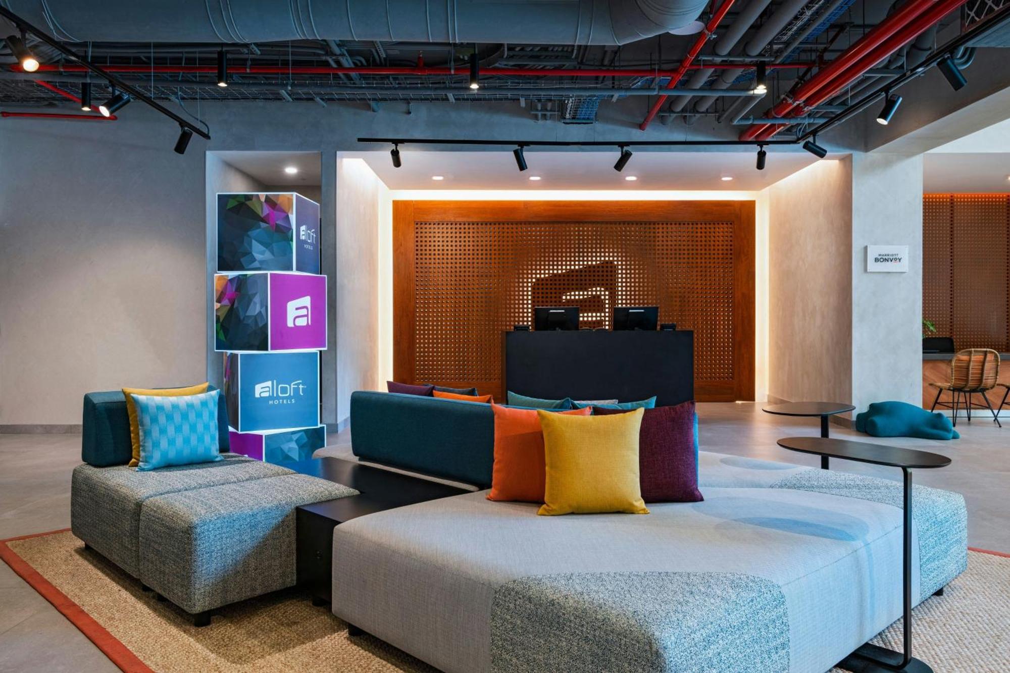 מלון Aloft פלאייה דל כרמן מראה חיצוני תמונה The lobby of the hotel