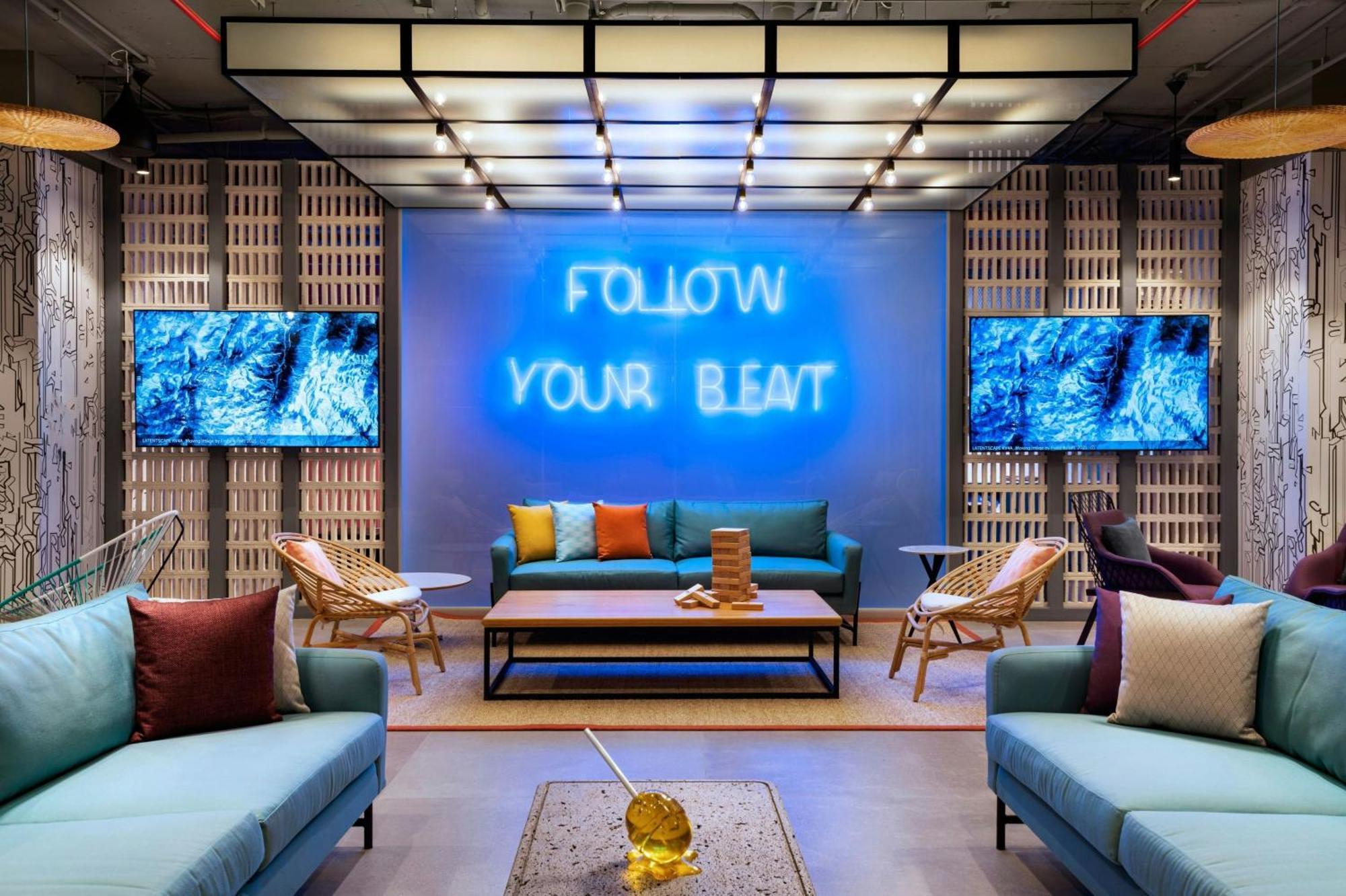 מלון Aloft פלאייה דל כרמן מראה חיצוני תמונה The lobby of the hotel